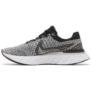 Nike React Infinity Run Flyknit 3 Running Shoes Men 12 Black Grey Fog DH5392 006